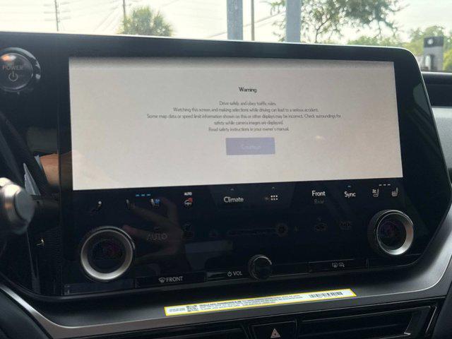 new 2025 Lexus TX 500h car, priced at $73,165