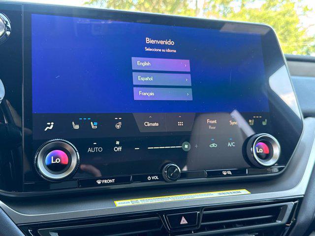 new 2025 Lexus TX 350 car, priced at $65,145