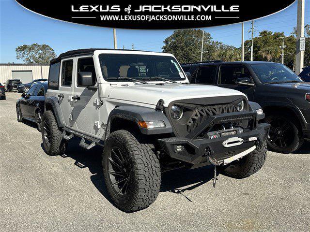 used 2018 Jeep Wrangler Unlimited car, priced at $28,991