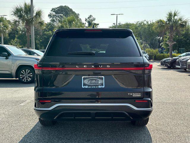 new 2025 Lexus TX 500h car, priced at $73,564