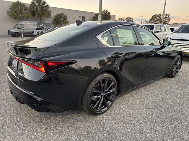 new 2025 Lexus IS 350 car, priced at $46,733
