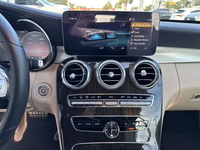 used 2022 Mercedes-Benz C-Class car, priced at $41,991