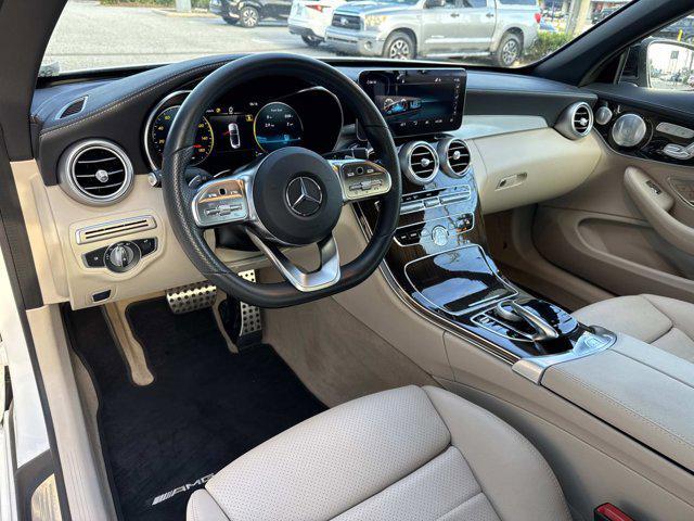used 2022 Mercedes-Benz C-Class car, priced at $41,991