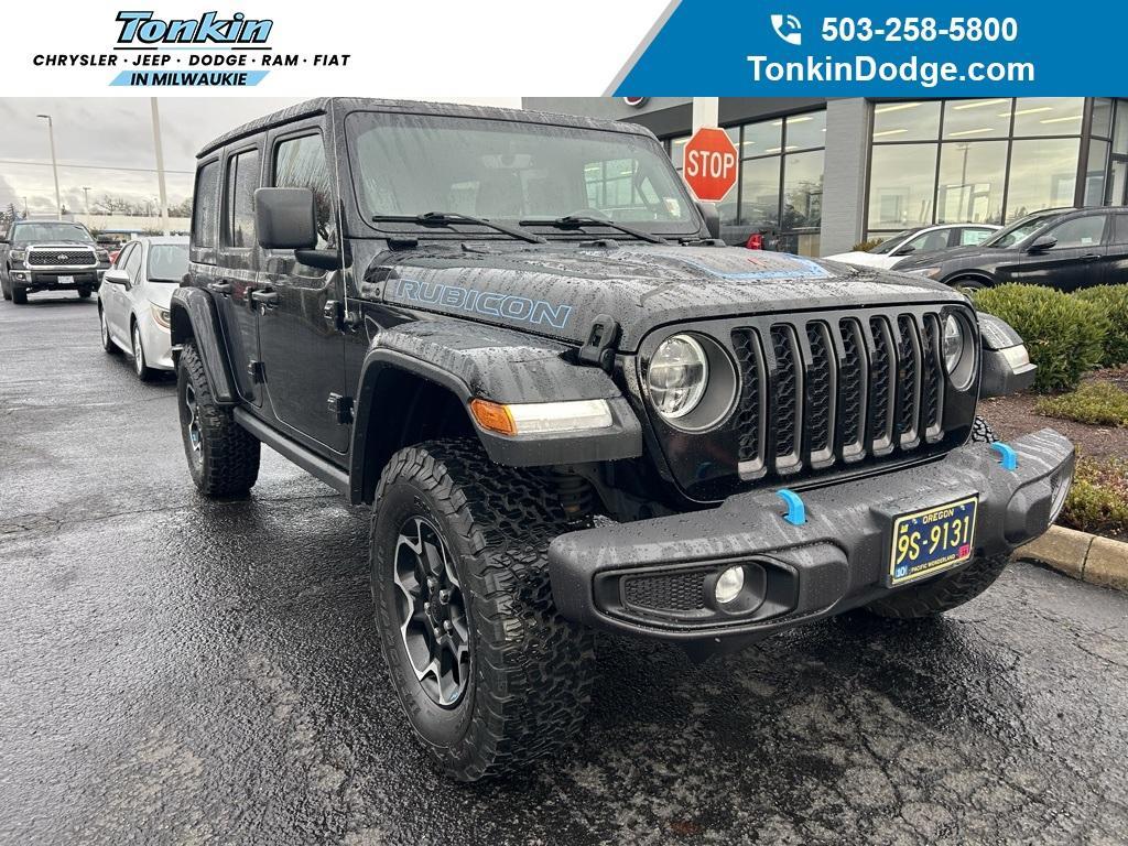 used 2022 Jeep Wrangler Unlimited 4xe car, priced at $36,998