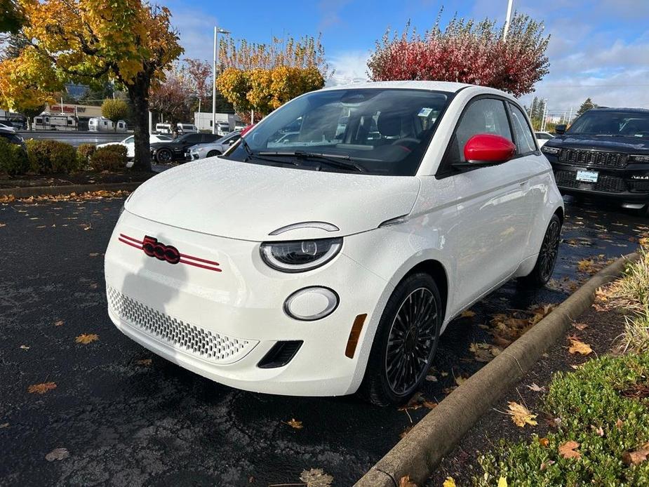 new 2024 FIAT 500e car, priced at $34,590