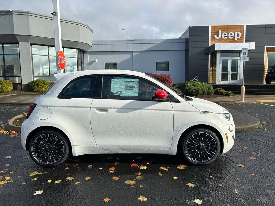 new 2024 FIAT 500e car, priced at $34,590