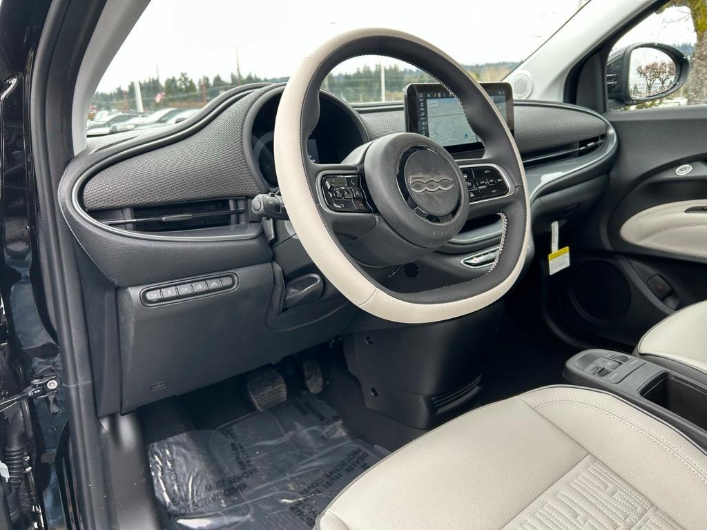 new 2024 FIAT 500e car, priced at $42,590
