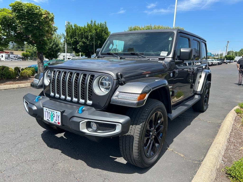 used 2022 Jeep Wrangler Unlimited 4xe car, priced at $36,990