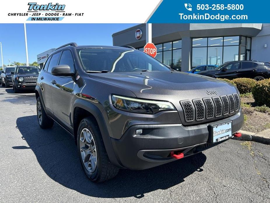 used 2021 Jeep Cherokee car, priced at $28,739