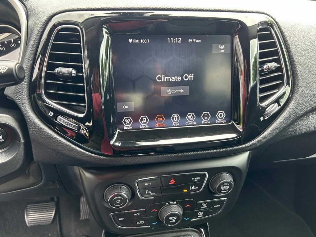 used 2021 Jeep Compass car, priced at $18,390