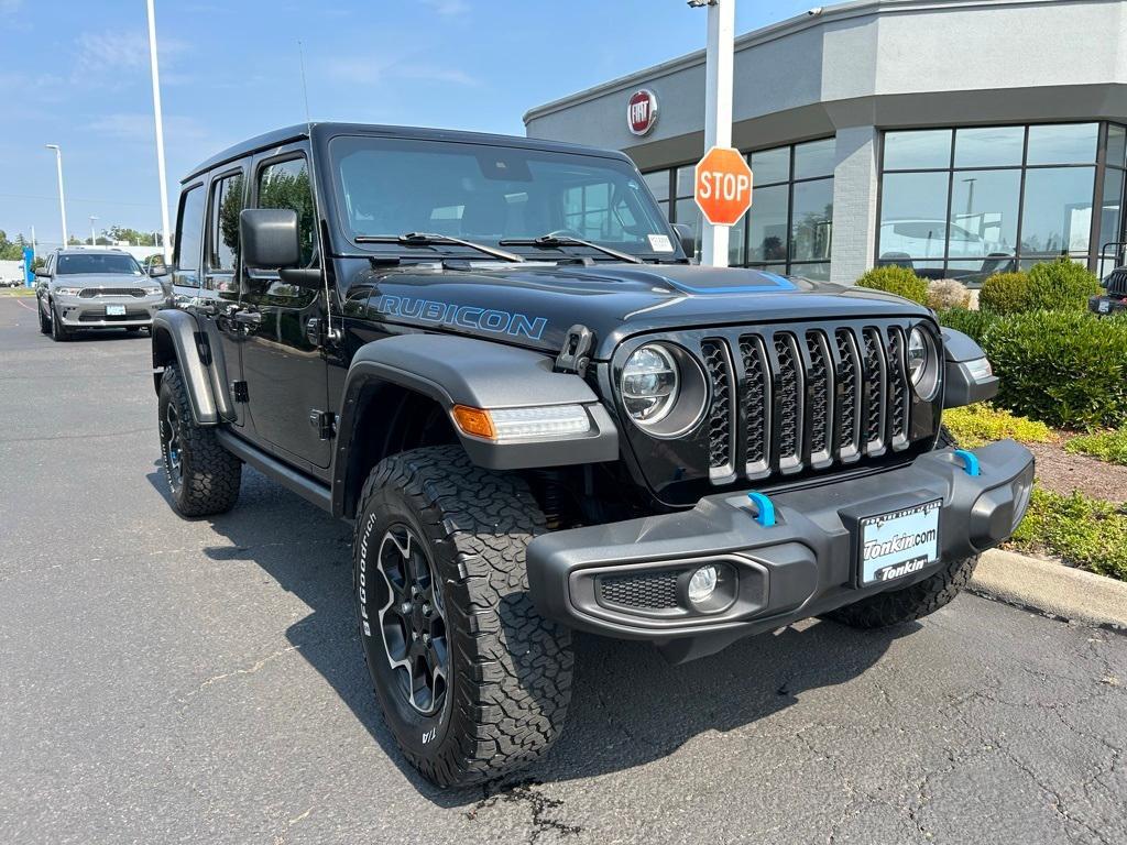 used 2022 Jeep Wrangler Unlimited 4xe car, priced at $38,600