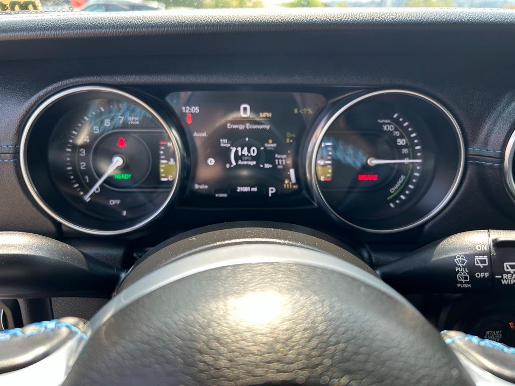 used 2022 Jeep Wrangler Unlimited 4xe car, priced at $38,600