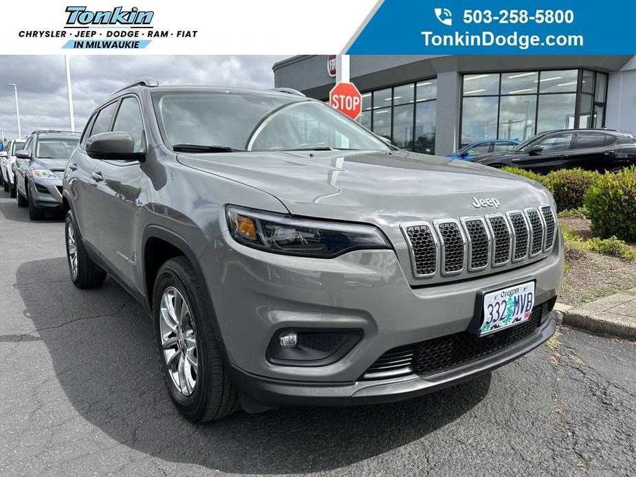 used 2021 Jeep Cherokee car, priced at $25,425