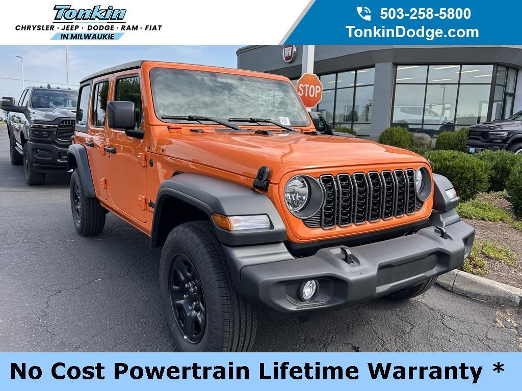 new 2025 Jeep Wrangler car, priced at $40,145