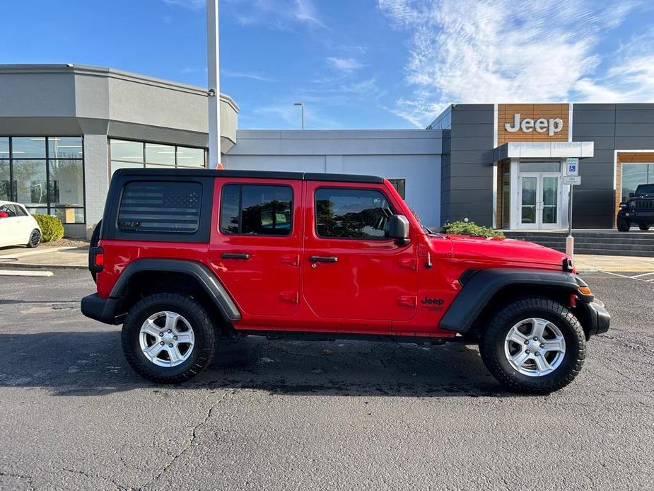 used 2021 Jeep Wrangler Unlimited car, priced at $28,998