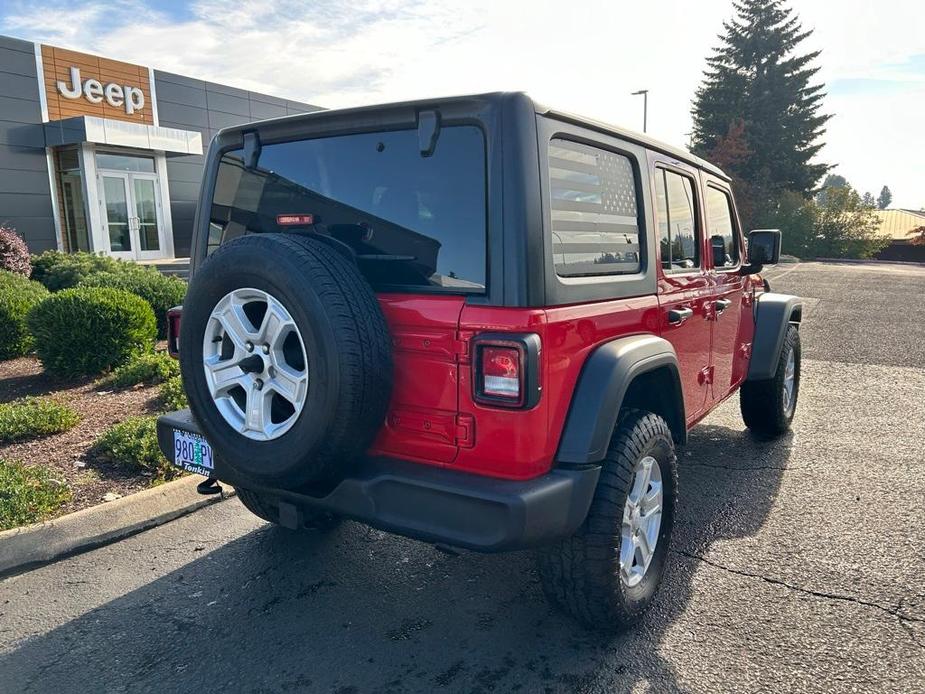 used 2021 Jeep Wrangler Unlimited car, priced at $28,998