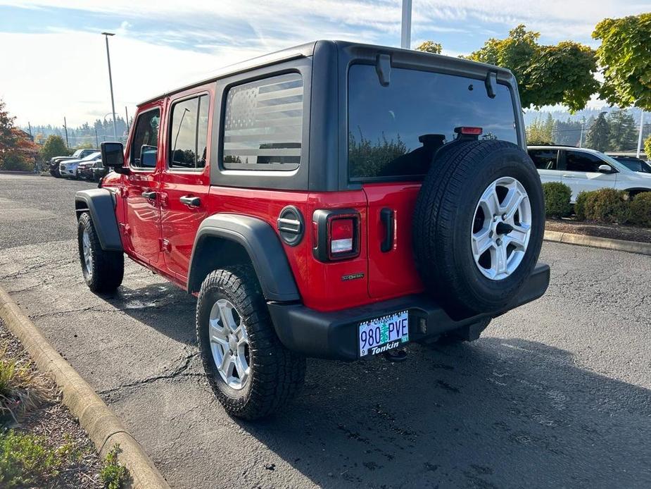 used 2021 Jeep Wrangler Unlimited car, priced at $28,998