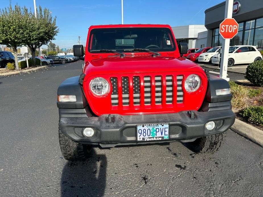 used 2021 Jeep Wrangler Unlimited car, priced at $28,998