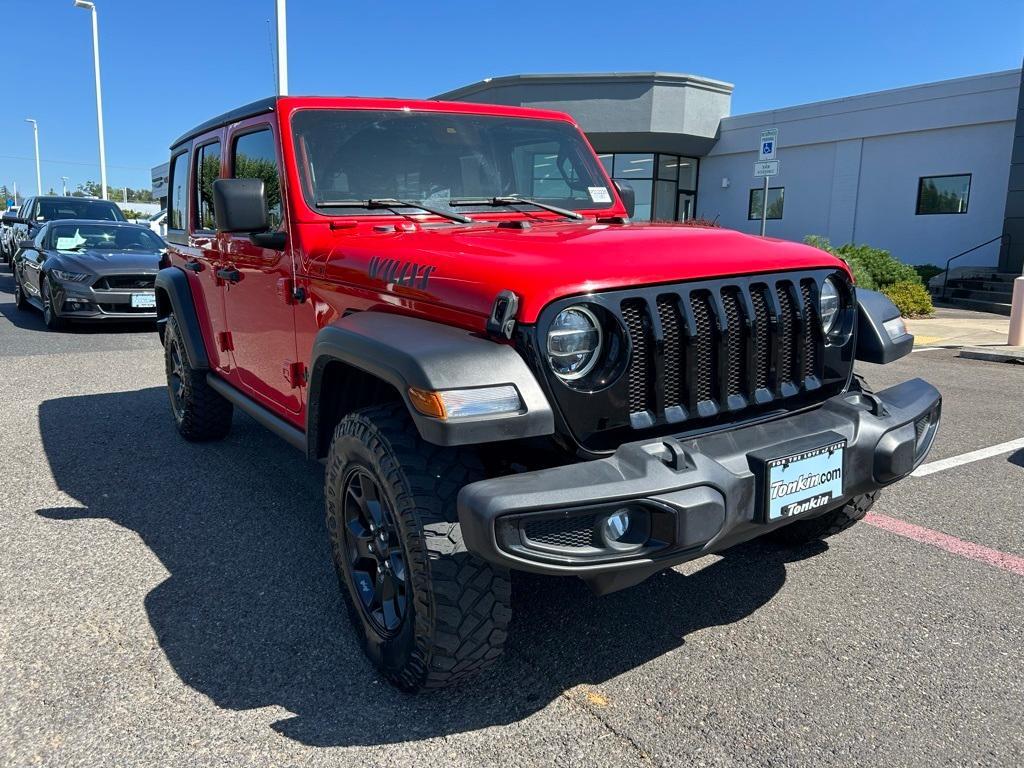 used 2021 Jeep Wrangler Unlimited car