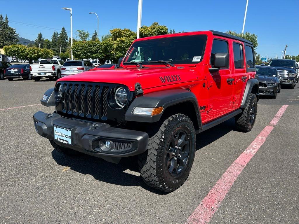 used 2021 Jeep Wrangler Unlimited car
