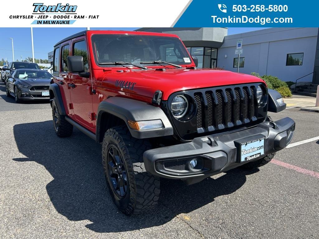 used 2021 Jeep Wrangler Unlimited car