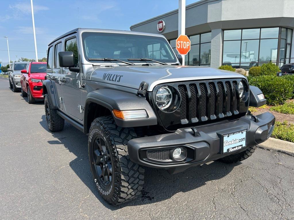 used 2021 Jeep Wrangler Unlimited car, priced at $34,990