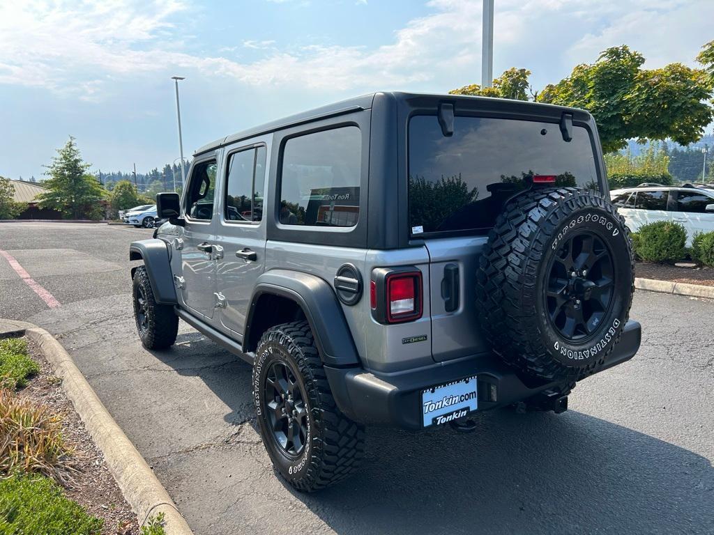 used 2021 Jeep Wrangler Unlimited car, priced at $34,990