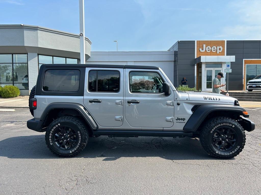 used 2021 Jeep Wrangler Unlimited car, priced at $34,990
