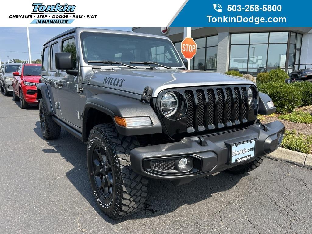 used 2021 Jeep Wrangler Unlimited car, priced at $35,990