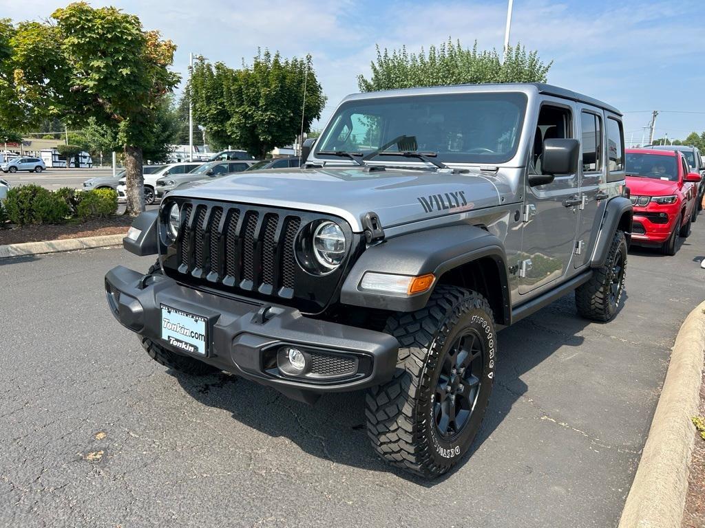 used 2021 Jeep Wrangler Unlimited car, priced at $34,990