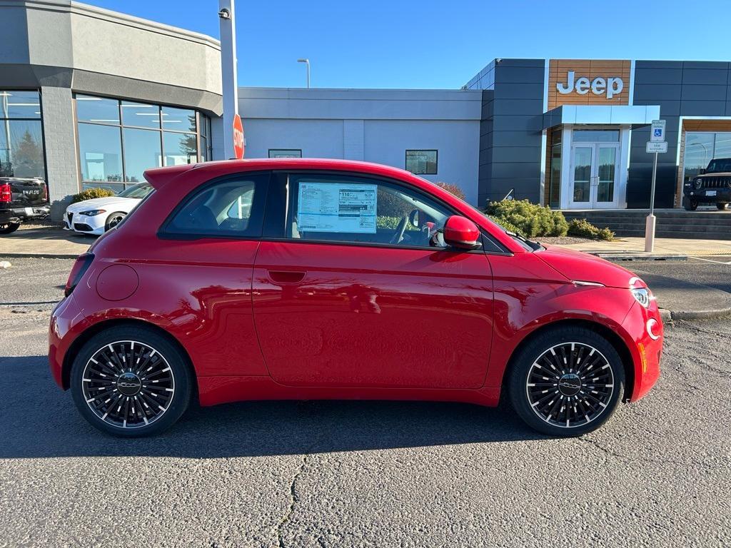 new 2024 FIAT 500e car, priced at $32,595