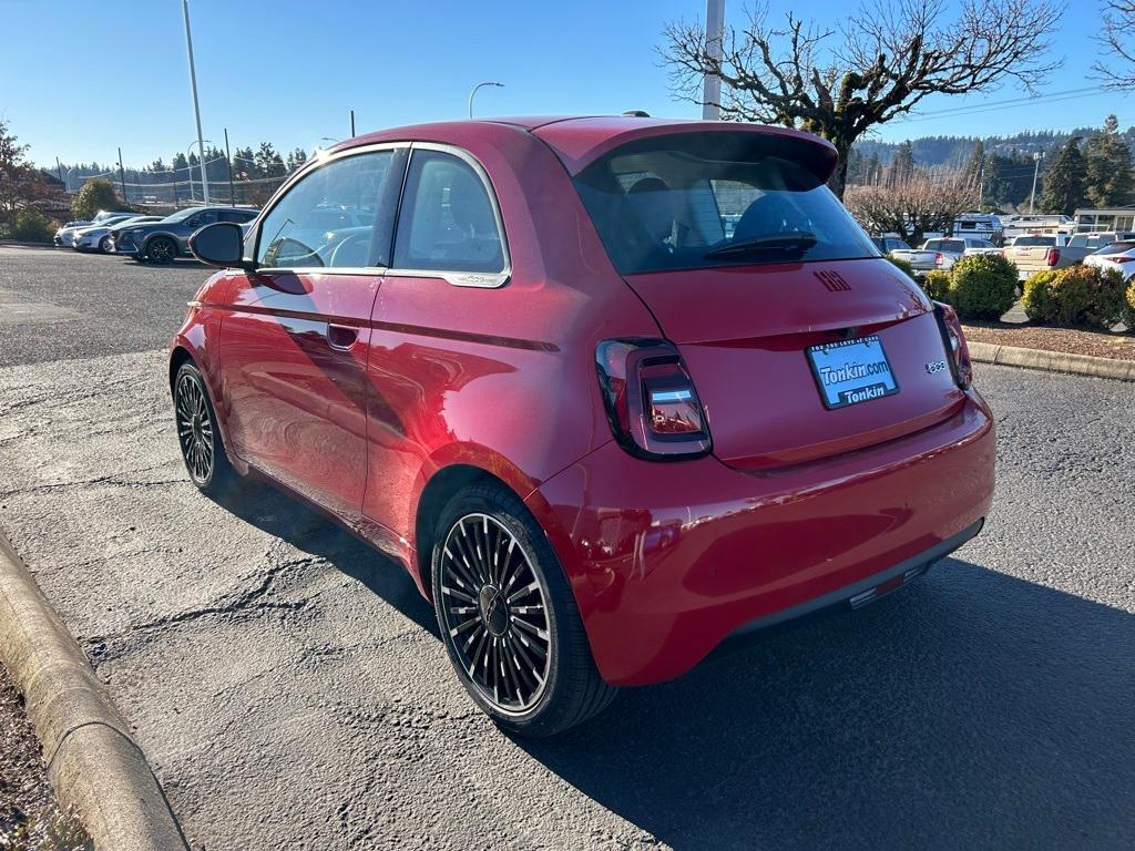 new 2024 FIAT 500e car, priced at $32,595