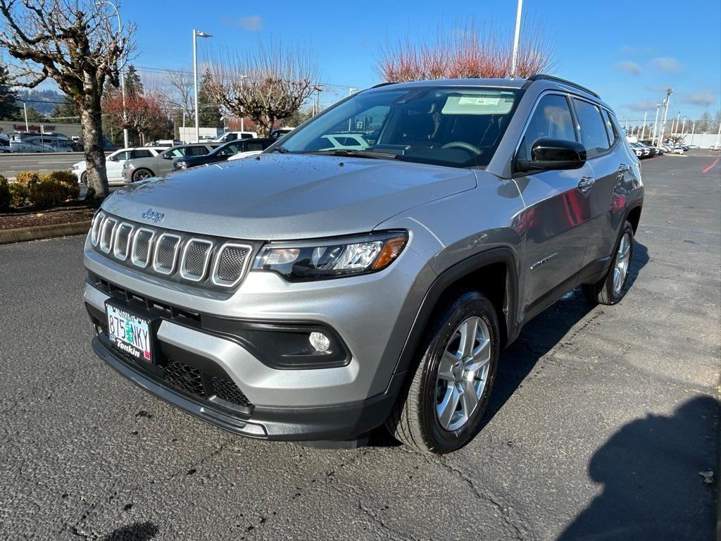 used 2022 Jeep Compass car, priced at $22,800