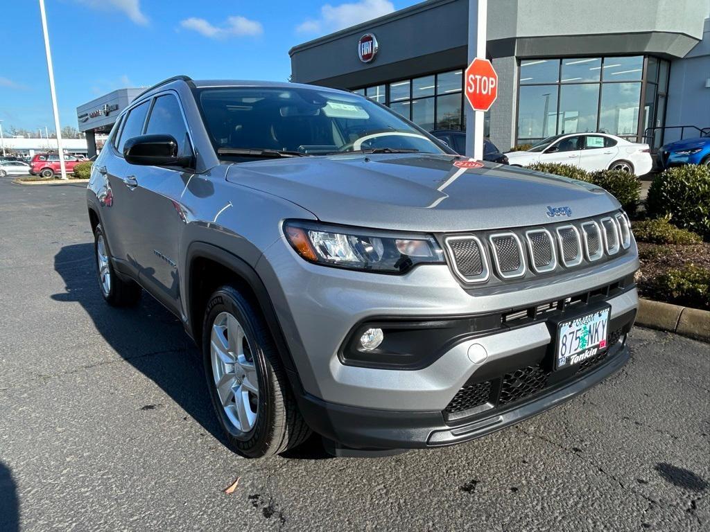 used 2022 Jeep Compass car, priced at $22,800