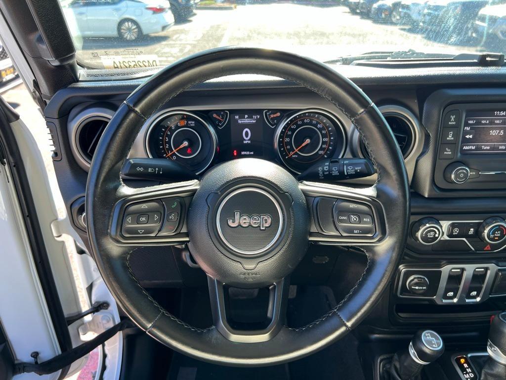 used 2020 Jeep Wrangler car, priced at $28,420