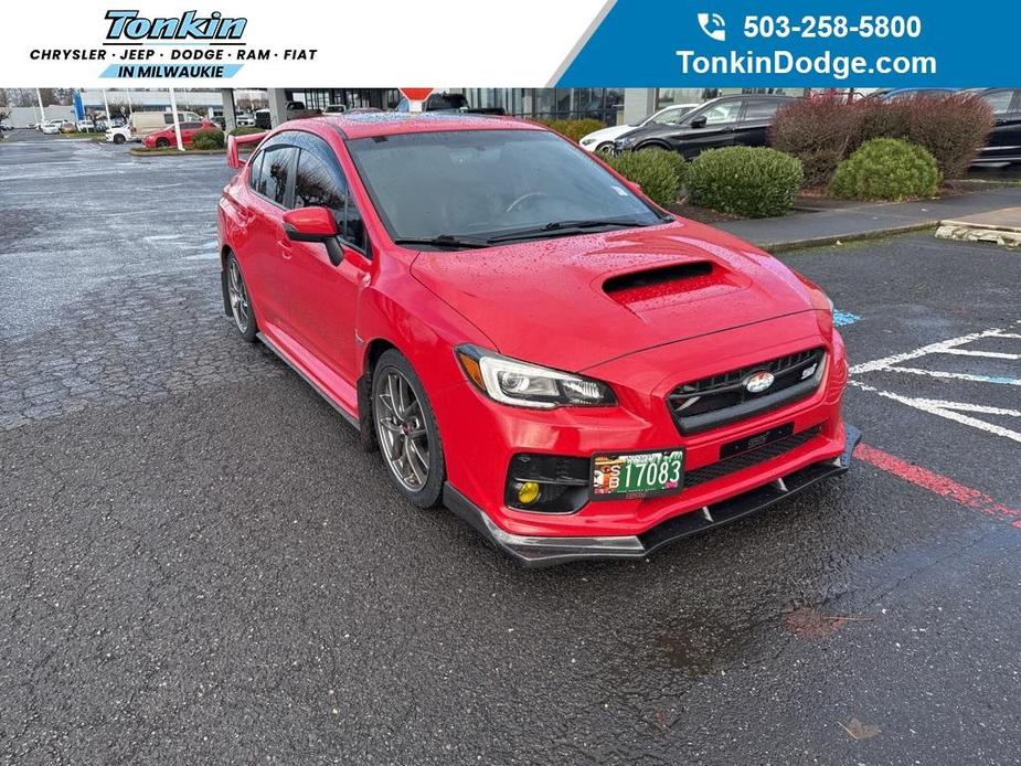 used 2017 Subaru WRX STI car, priced at $26,300