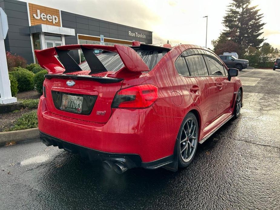 used 2017 Subaru WRX STI car, priced at $26,300