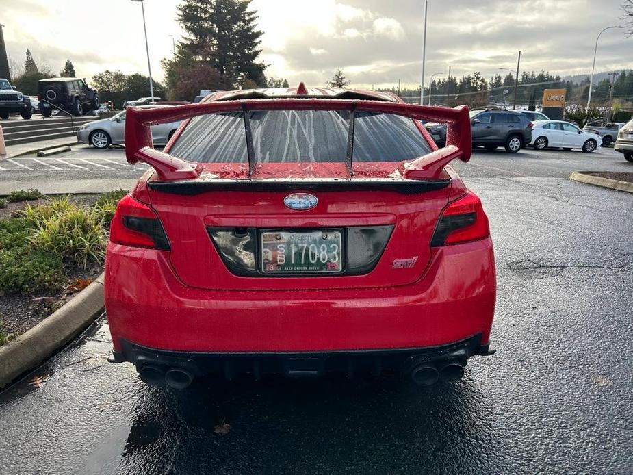 used 2017 Subaru WRX STI car, priced at $26,300