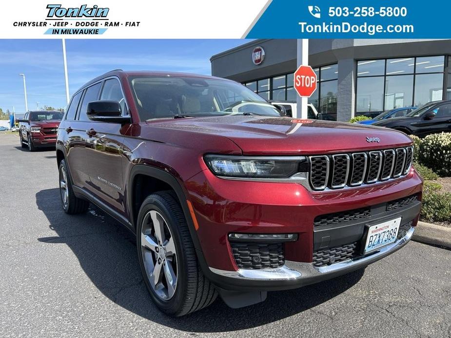 used 2021 Jeep Grand Cherokee L car, priced at $34,347