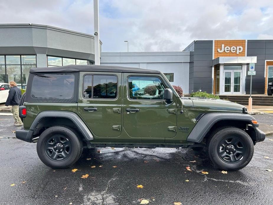 used 2021 Jeep Wrangler Unlimited car, priced at $28,800