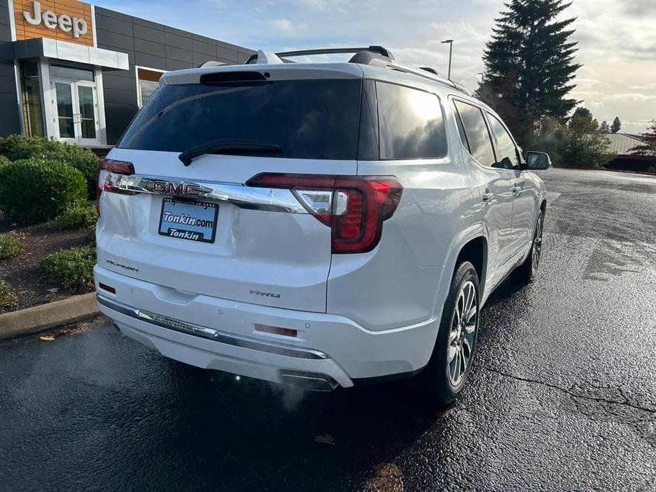 used 2021 GMC Acadia car, priced at $38,600