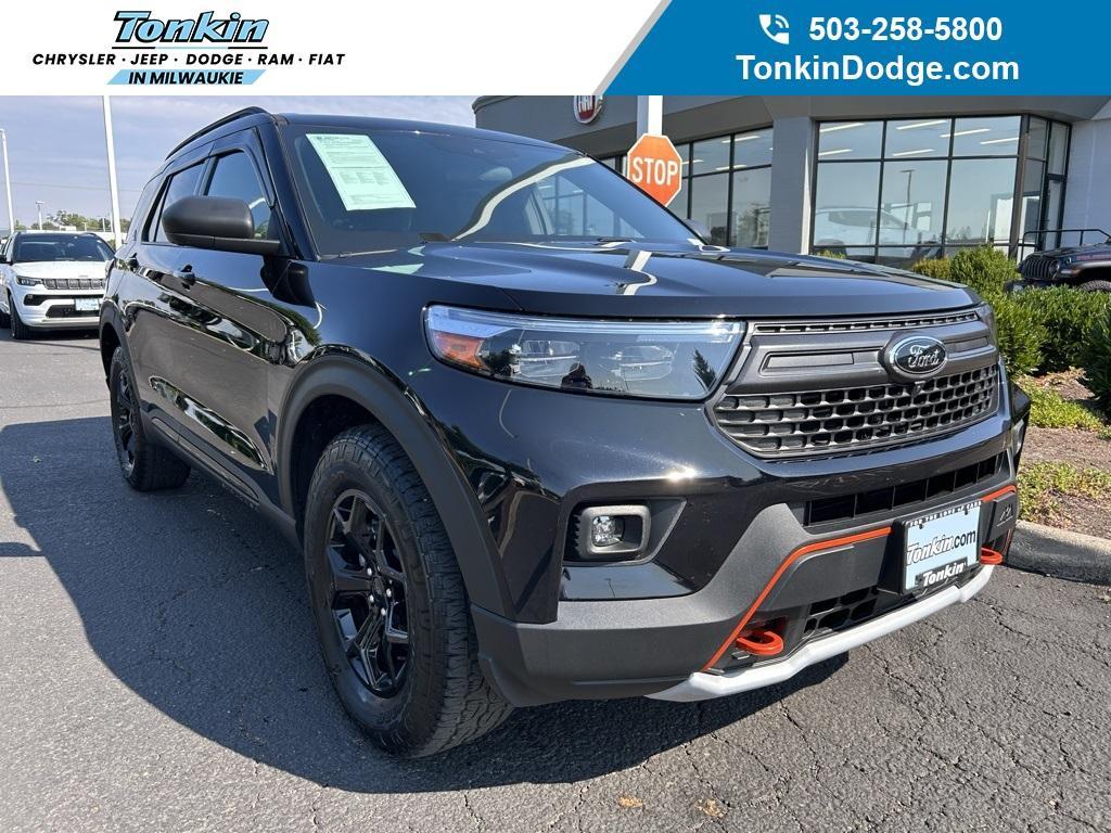 used 2023 Ford Explorer car, priced at $40,990