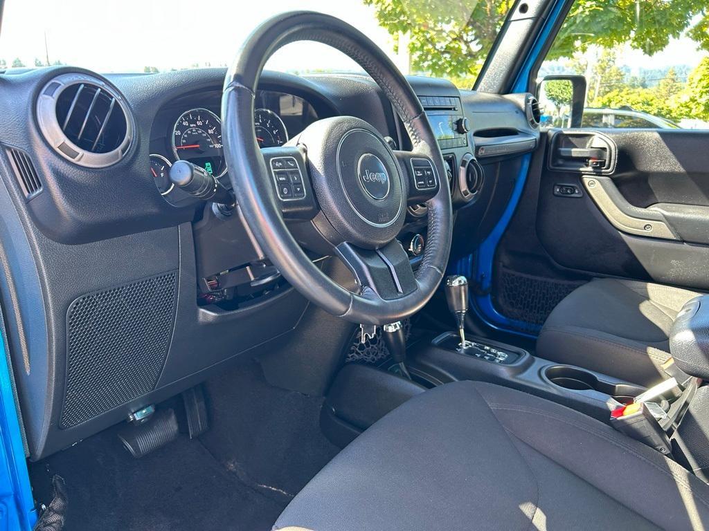 used 2016 Jeep Wrangler Unlimited car, priced at $19,650