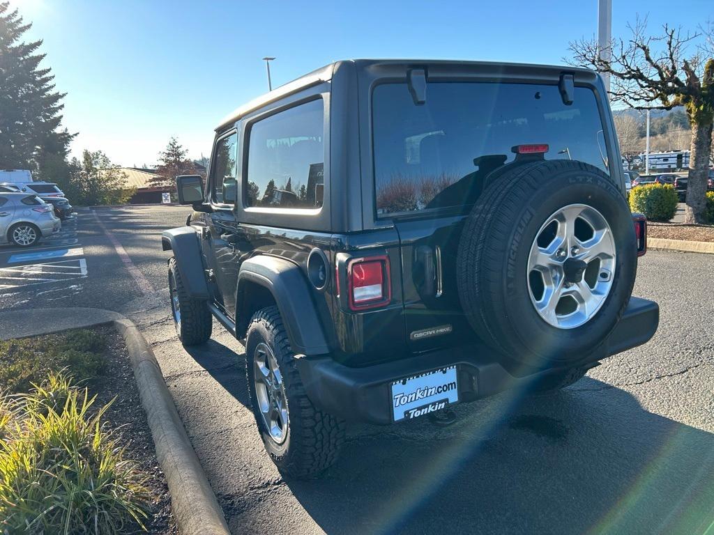 used 2021 Jeep Wrangler car, priced at $27,700