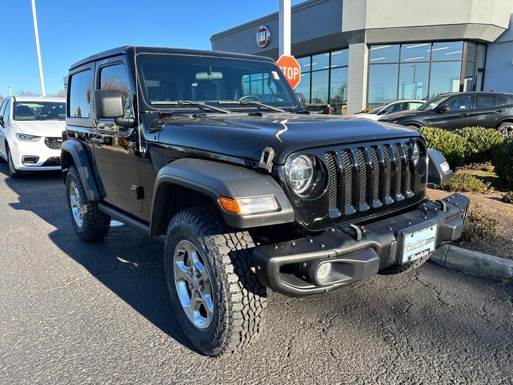 used 2021 Jeep Wrangler car, priced at $27,700