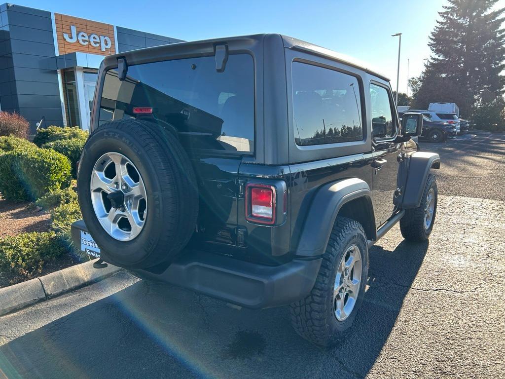 used 2021 Jeep Wrangler car, priced at $27,700