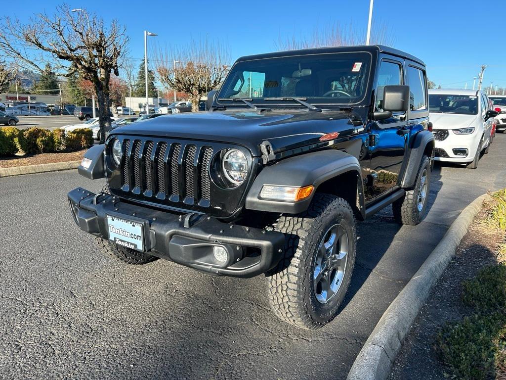 used 2021 Jeep Wrangler car, priced at $27,700