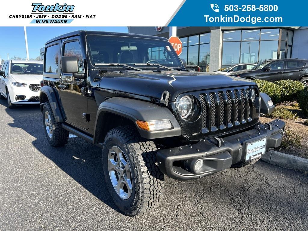 used 2021 Jeep Wrangler car, priced at $27,700