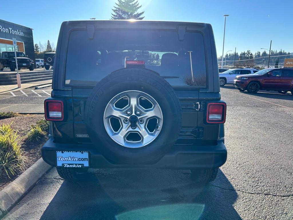 used 2021 Jeep Wrangler car, priced at $27,700