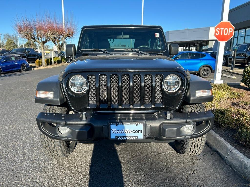 used 2021 Jeep Wrangler car, priced at $27,700